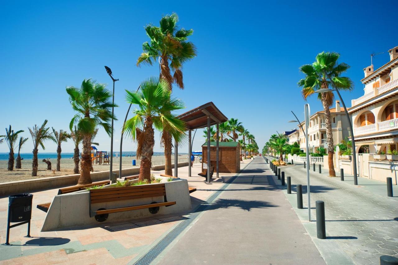 Blue House In Santa Pola Apartment Exterior foto
