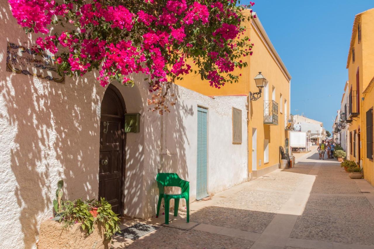 Blue House In Santa Pola Apartment Exterior foto
