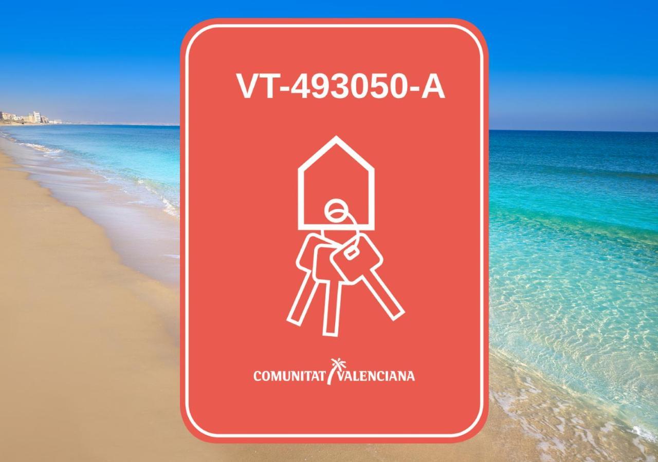 Blue House In Santa Pola Apartment Exterior foto